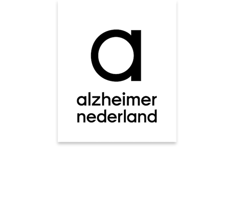 Het logo van Alzheimer Nederland
